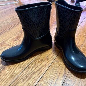 Michael Kors Black Winter & Rain Boots